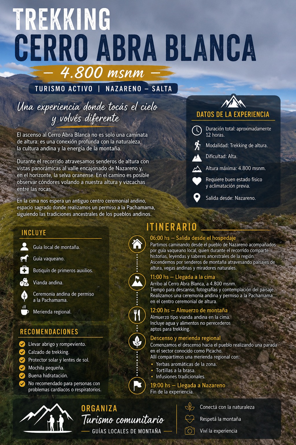 Excursión Nazareno Abra Blanca